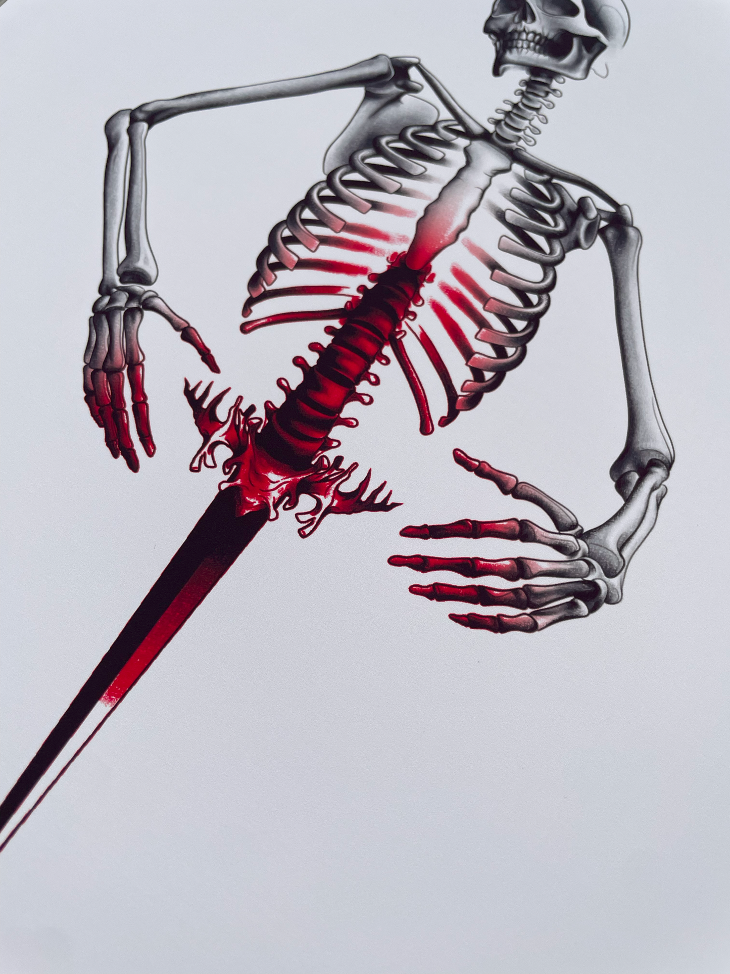 'Love Like Blood' A4 Art Print