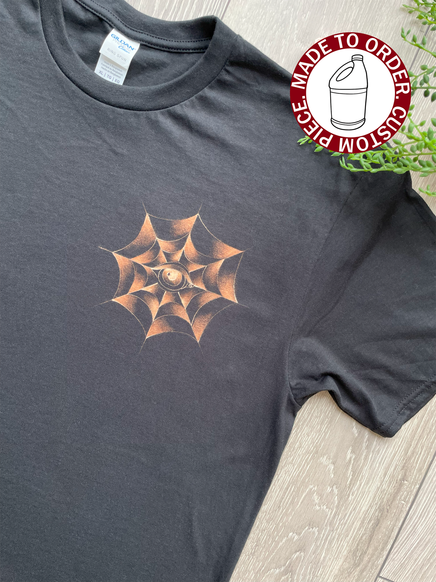 Inverted Web of Eyes short sleeve T-shirt