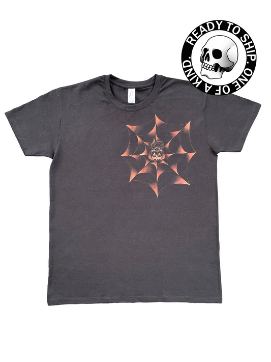 Web of pumpkins short sleeve T-shirt