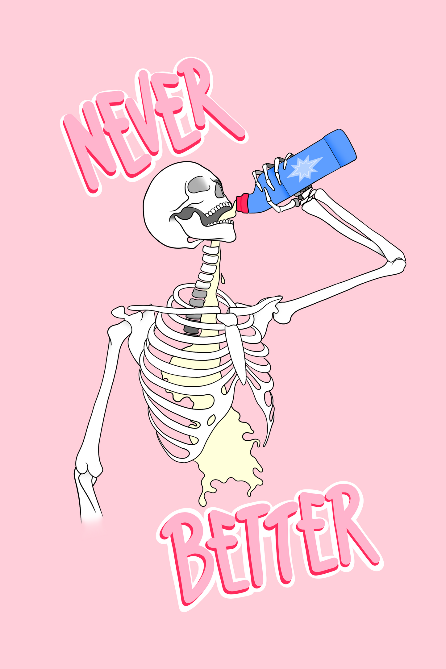 12x18" 'Never Better' Art Print