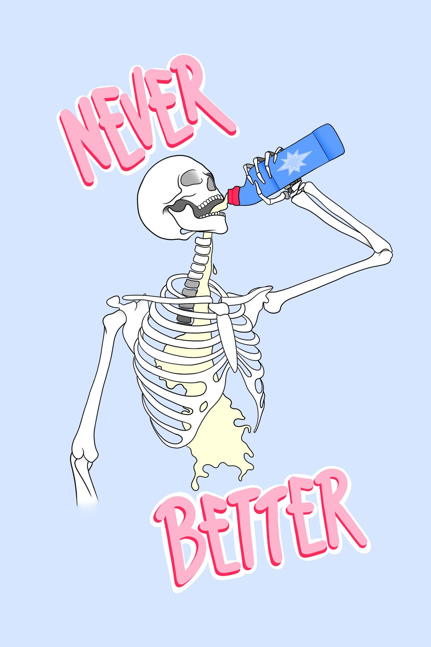 12x18" 'Never Better' Art Print