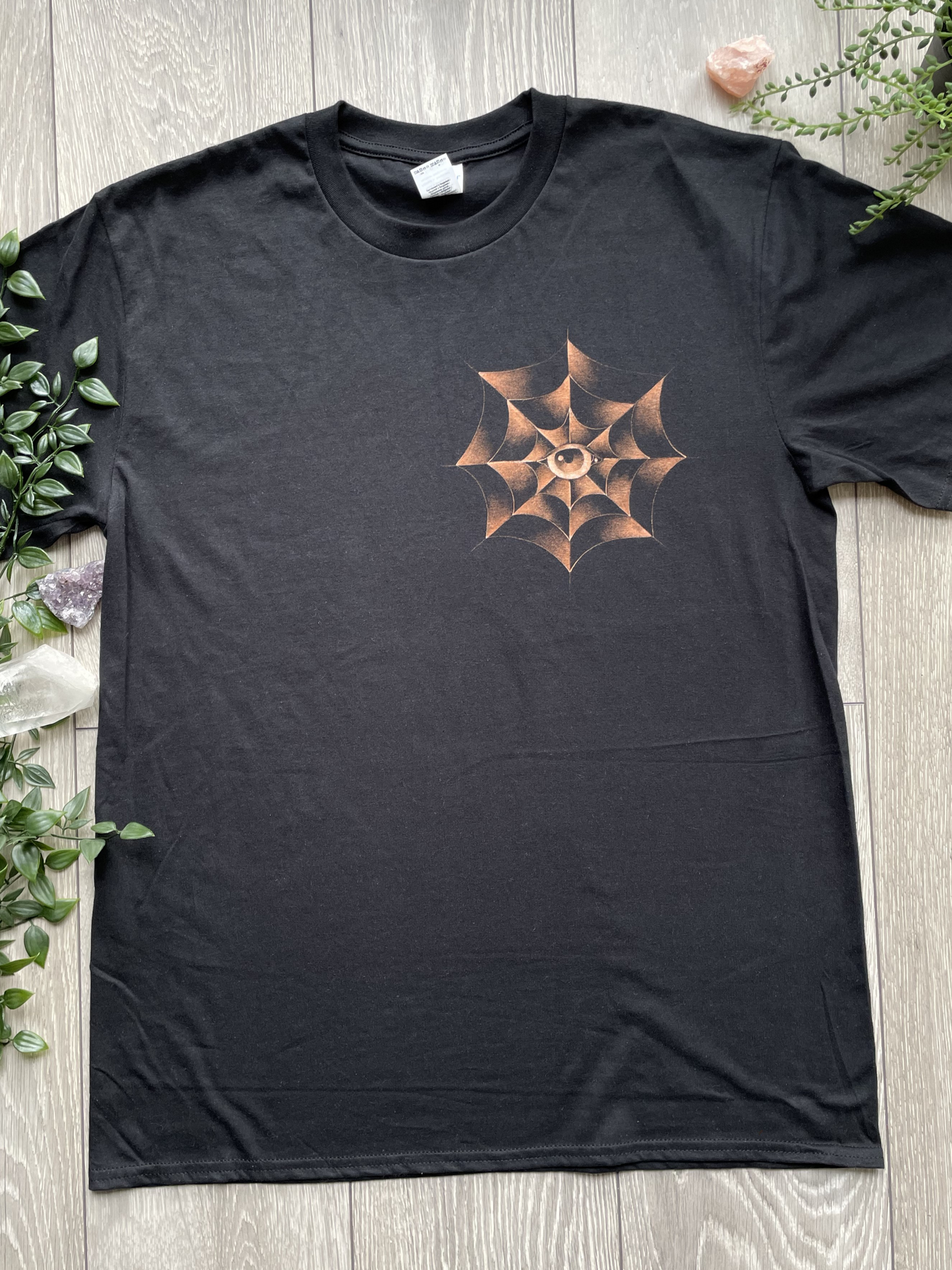 Web of Eyes short sleeve T-shirt