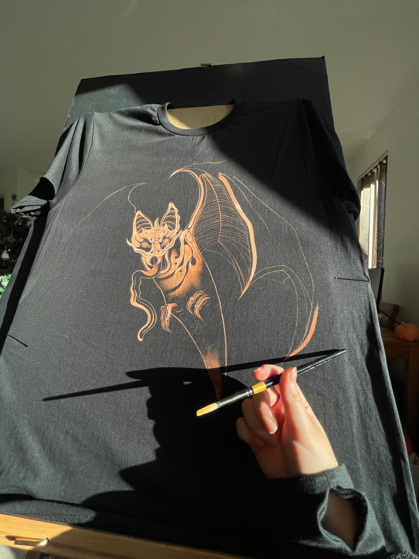 Spooky bat T-shirt