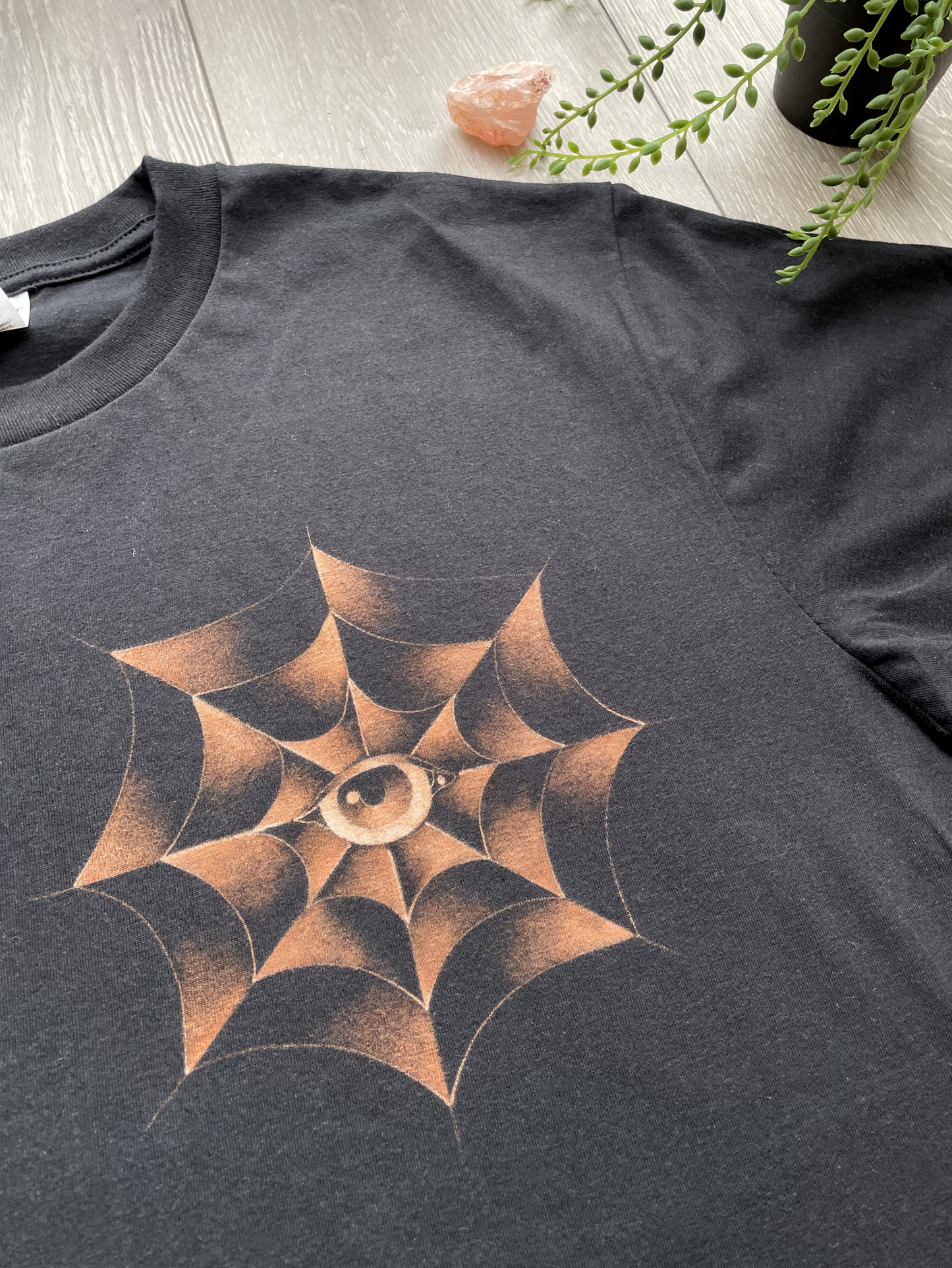 Web of Eyes short sleeve T-shirt