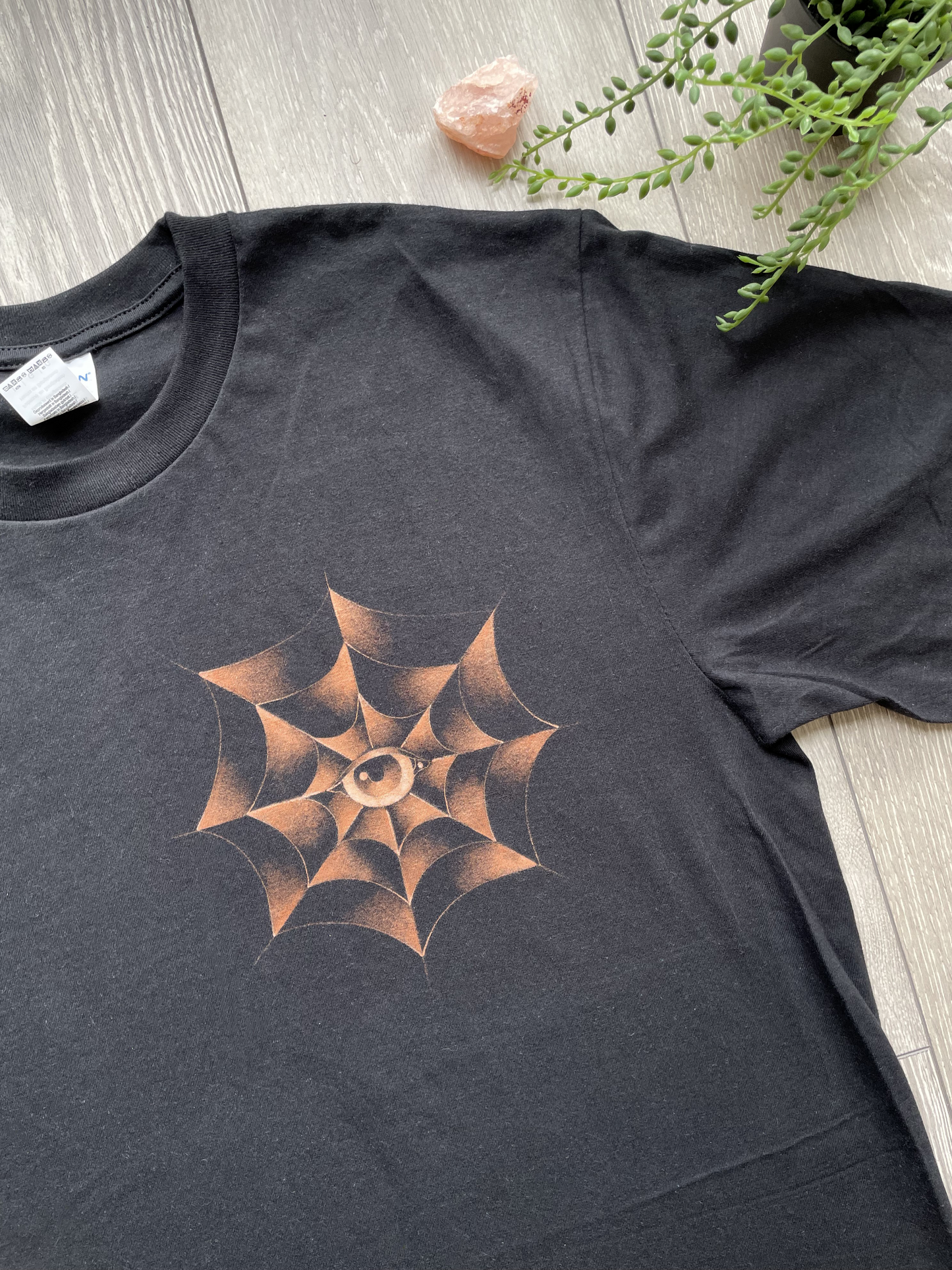 Web of Eyes short sleeve T-shirt