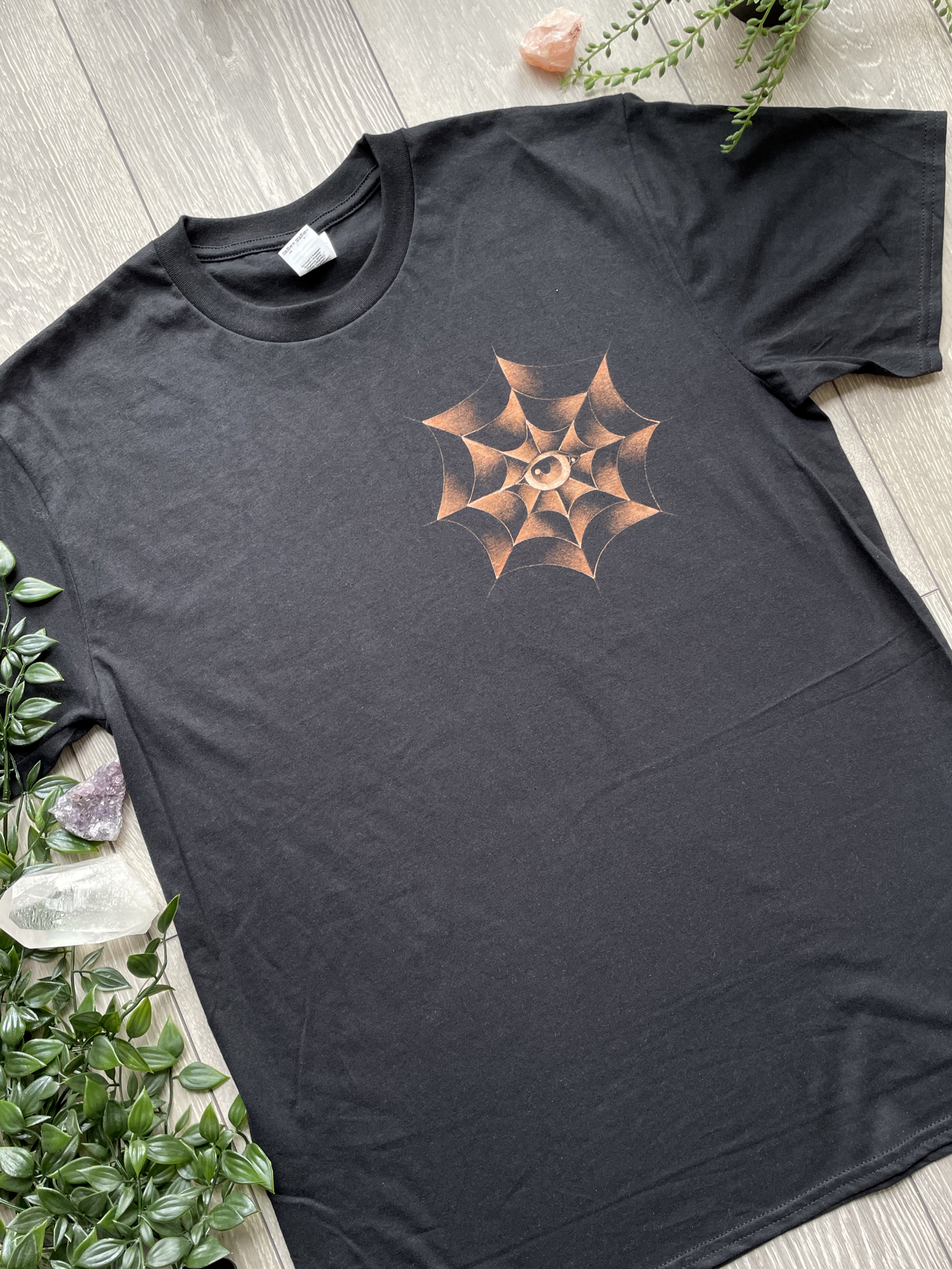 Web of Eyes short sleeve T-shirt