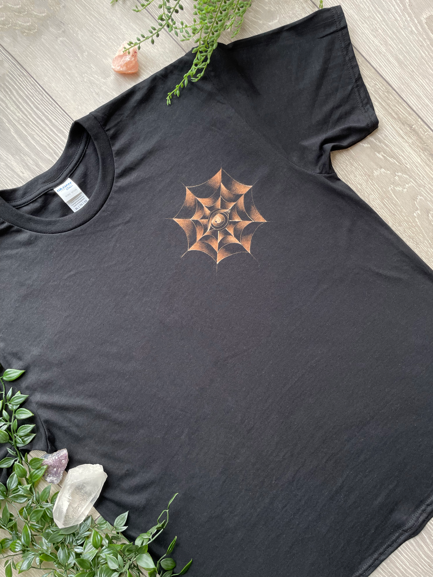 Inverted Web of Eyes short sleeve T-shirt